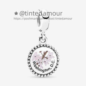 Pandora Washington, D.C. Cherry Blossom Dangle Charm